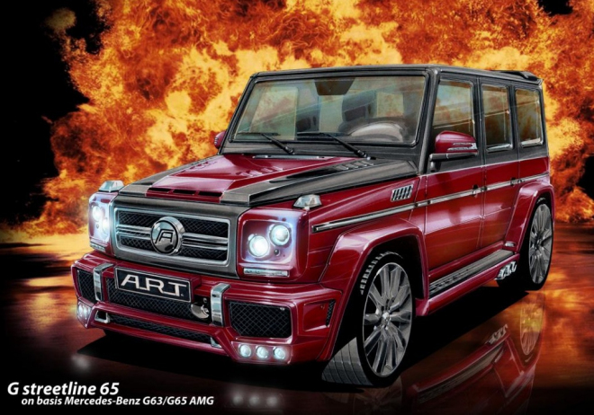 G Streetline 65: pekelný tuning A.R.T. pro Mercedes G63 a G65 AMG