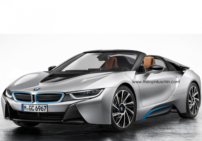 BMW i8 Spyder 2014: sériová verze jinak vypadat ani nemůže (ilustrace)