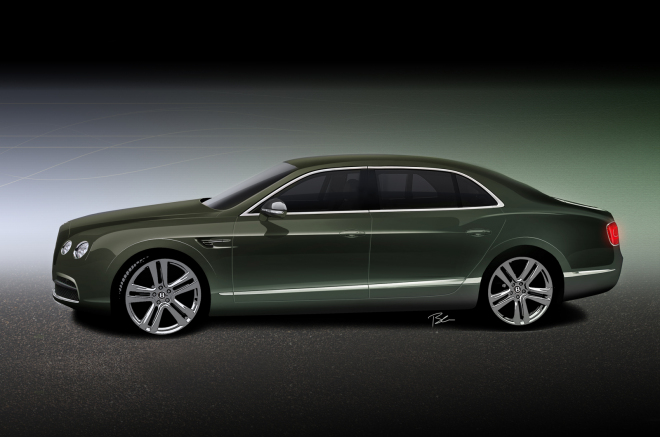 Bentley Continental Flying Spur 2013: modernizace chce udržet na uzdě třídu S