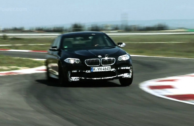 BMW M5 F10 poprvé v akci na okruhu (video)