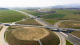 V Jižních a Středních Čechách se blíží dokončení dva obrovské kusy dálnic. Podívejte se na aktuální stav výstavby z letadla