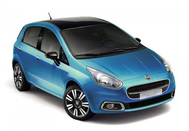 Fiat Punto Evo Evo 2015: evropský facelift na ilustraci, vzniknout ale vůbec nemusí