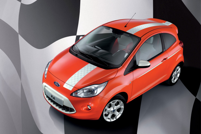 Ford Ka Grand Prix: inspirován motorsportem, poháněn 69 koňmi