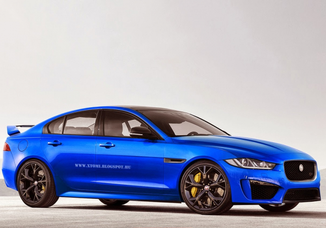 Jaguar XE SVR: ostrá verze s 550 koňmi dorazí v roce 2016, zvažuje se i kombi a kupé