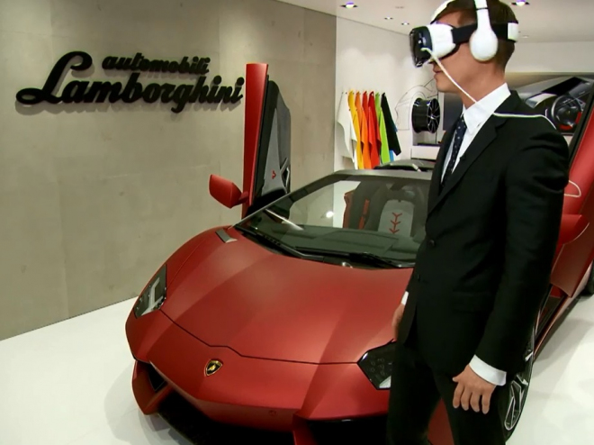 Lamborghini pracuje na virtuálních testovacích jízdách, odhalilo je v Ženevě (+ video)