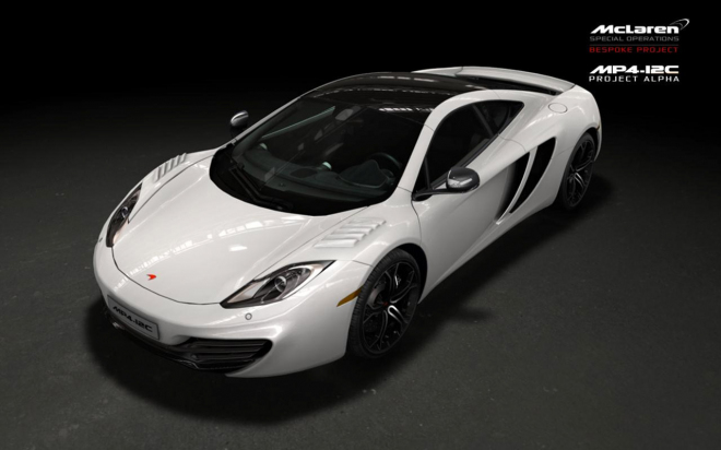 McLaren MP4-12C Project Alpha: další specialitka je opakem šíleného X-1