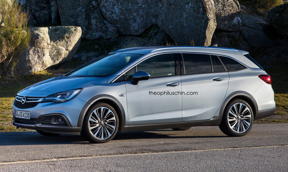 Opel Astra Country Tourer Verze Scout By Nevypadala Jinak Prichod Je Ale Nejisty Ilustrace Autoforum Cz