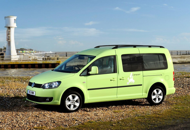 Volkswagen Caddy Maxi Camper je novinkou jen ve Velké Británii